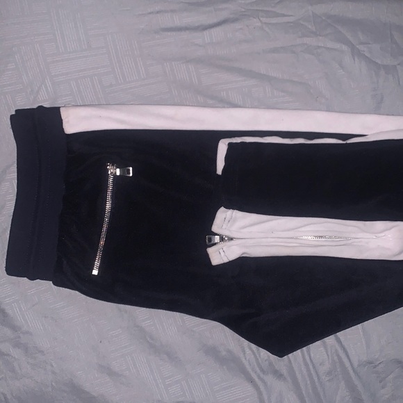 JORDAN CRAIG PANTS VELOUR. SIZE: L COLOR: BLACK &WHITE New - Picture 4 of 6